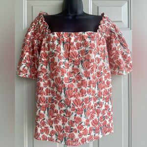 Moodie Bethany Floral Blouse Size 2X